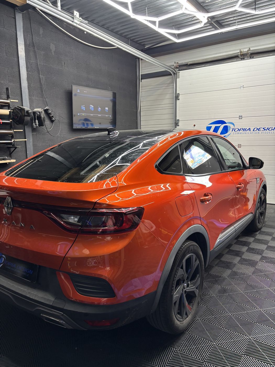 Renault Arkana – vitres teintées