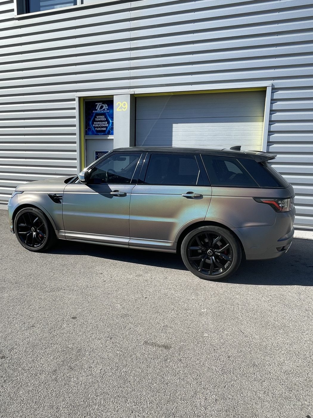 Range Rover Sport SVR – Covering holographique